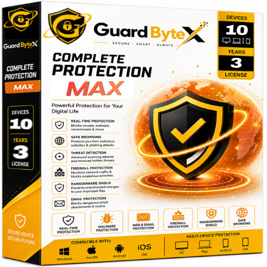 GuardByteX Complete Protection Max