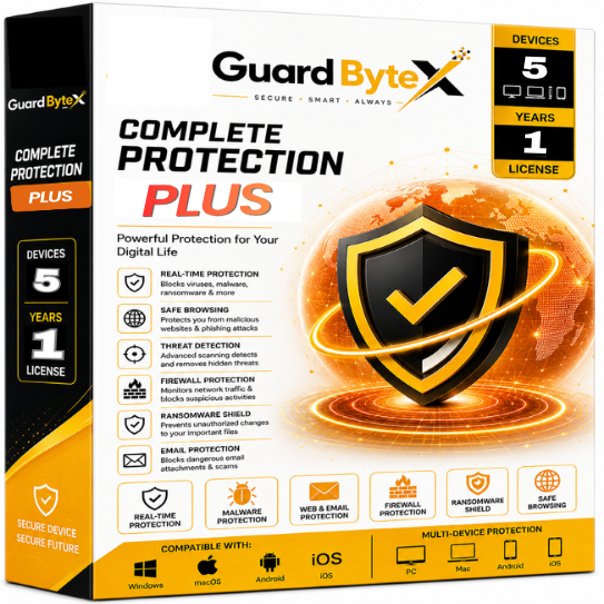 GuardByteX Complete Protection Plus